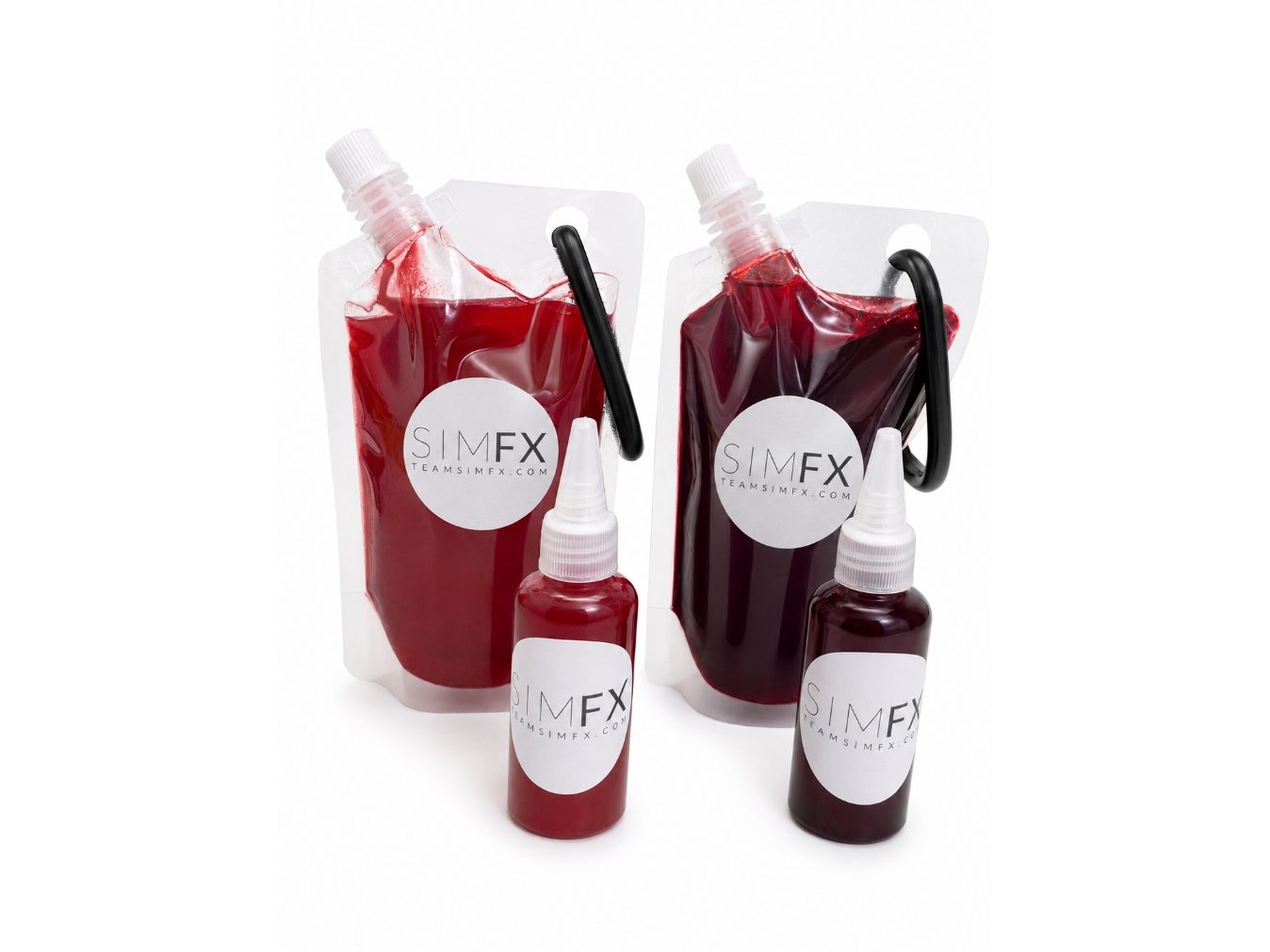 Simulation blood products